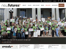 Tablet Screenshot of new-futures.org